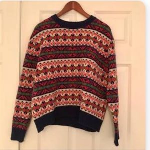 Jcrew fair isle sweater